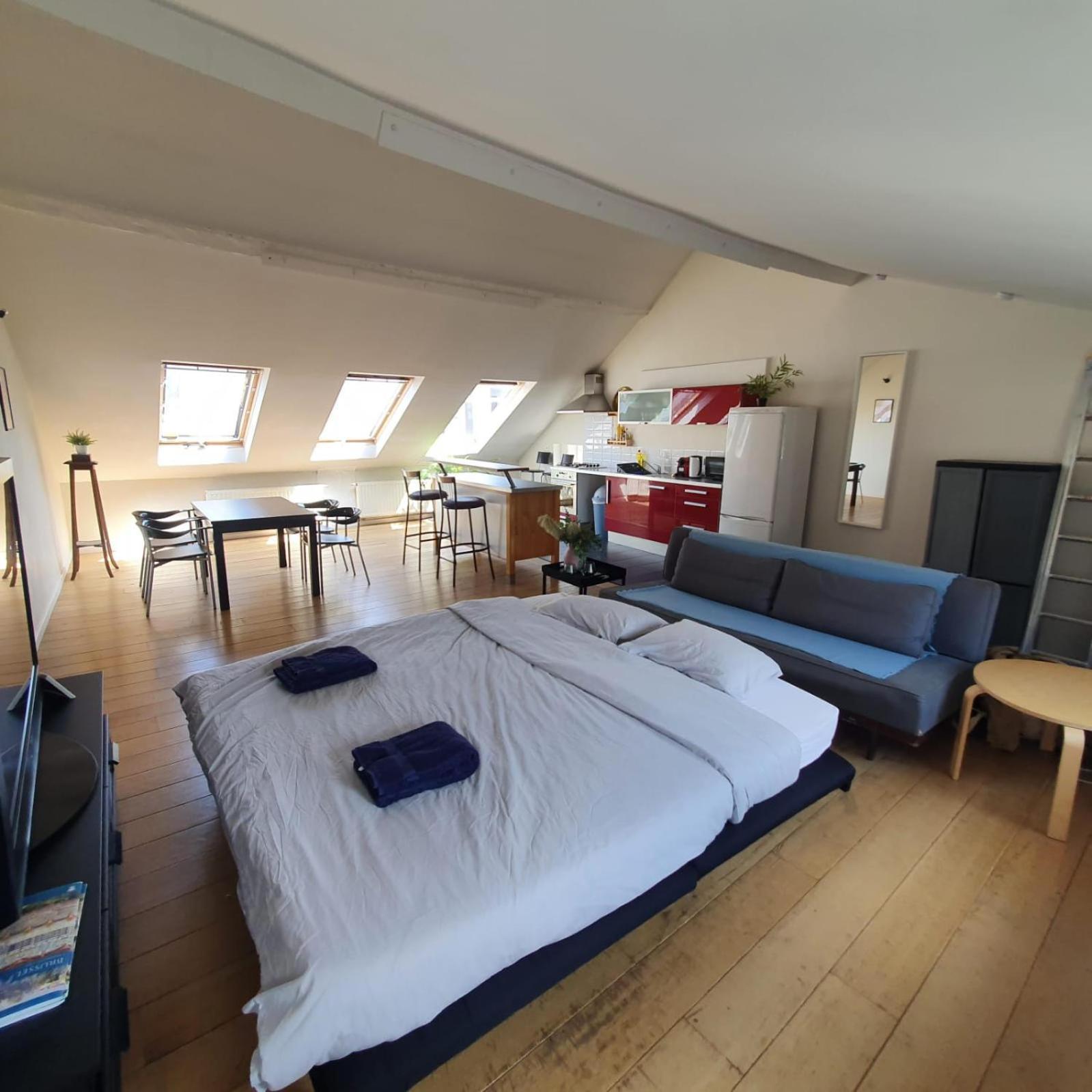 Penthouse Confortable 2 Chambres Au Coeur De Bruxelles Buitenkant foto